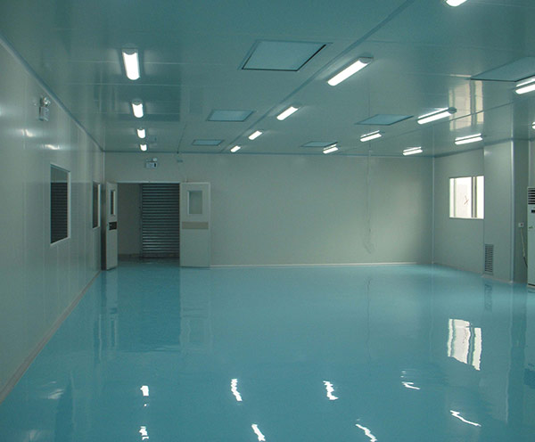 Disinfection method for clean room cold storage